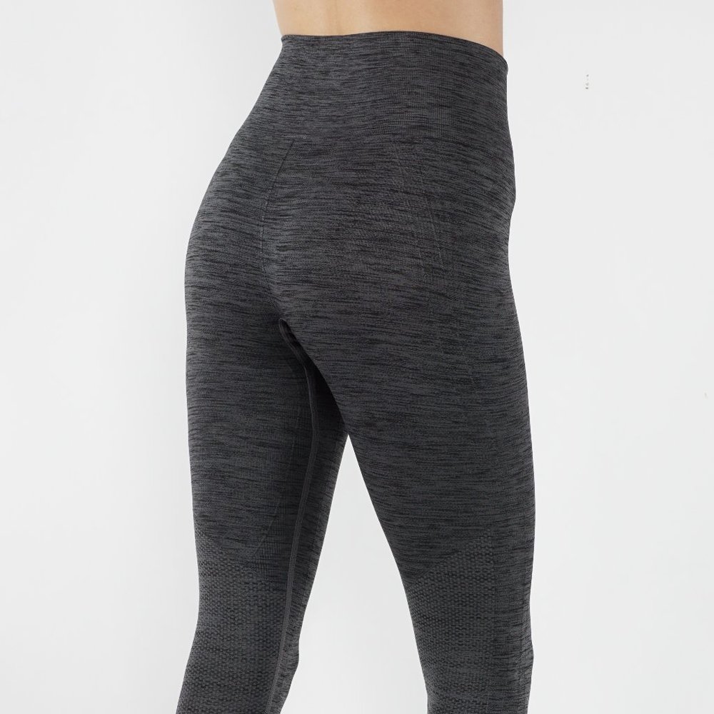 Dry-Fit Pants Workout Two Tone Color Leggings - Picture 2 of 5